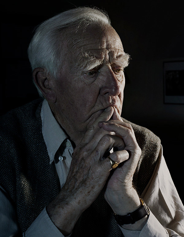 John Le Carré thinking